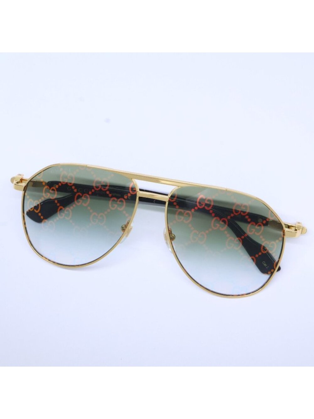Gucci 004 Double Bridge Pilot 59 Eyewear